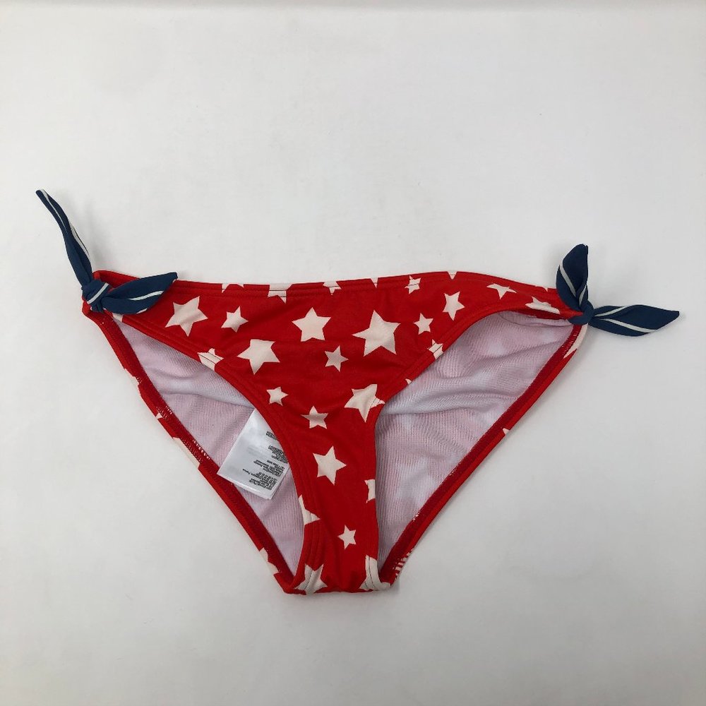 Billabong Girls American Flag Bikini Bottom Size 14
